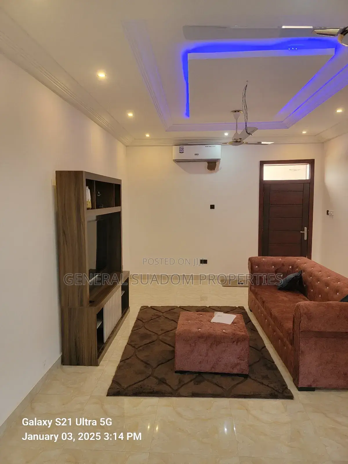 Furnished 1bdrm Apartment in Suadom Properties, Coca Cola for rent