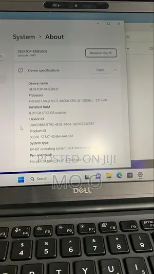 Laptop Dell Latitude 7400 8GB Intel Core I7 SSD 256GB
