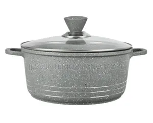 Laria 4pc Cookware Set (Grey Marbled)