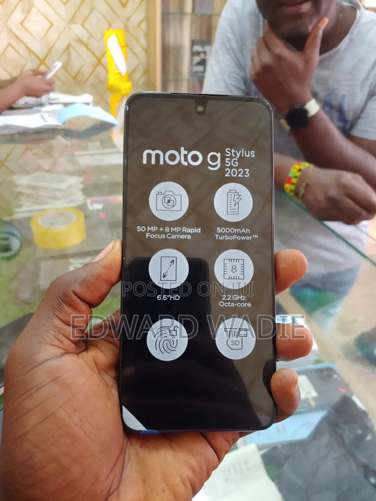 New Motorola Moto G Stylus 5G -2023 256 GB Black