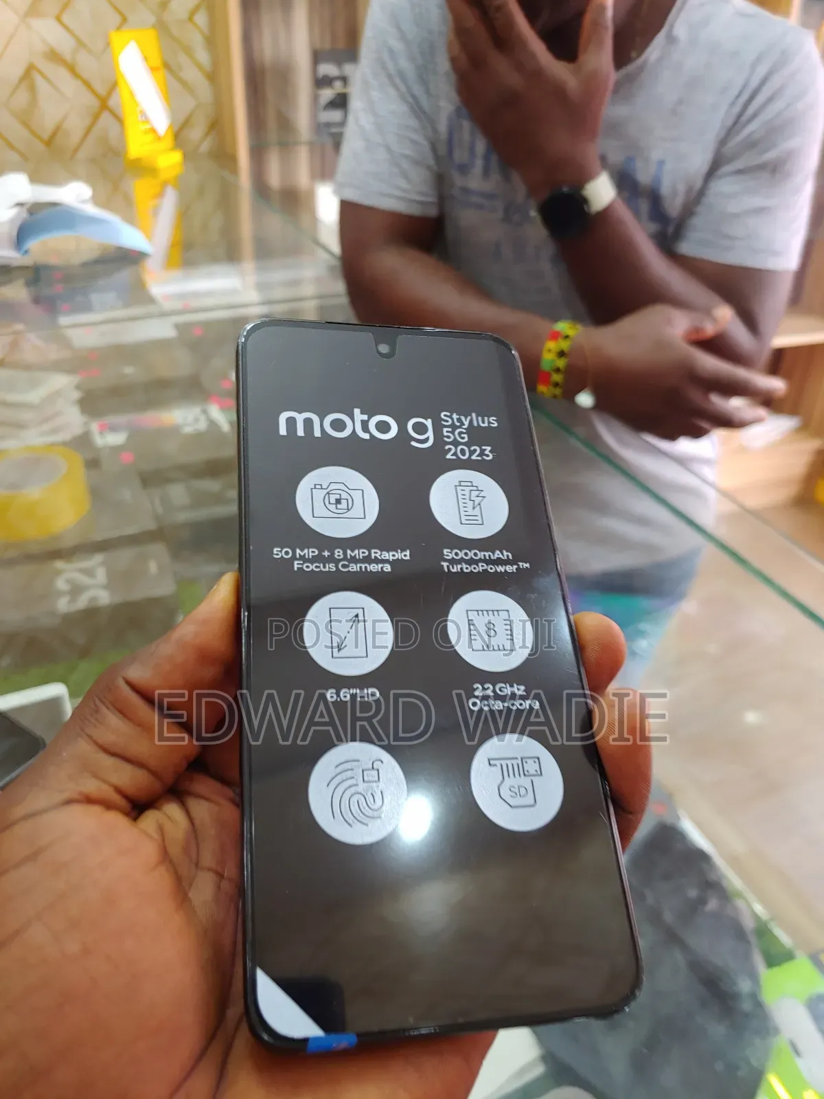 New Motorola Moto G Stylus 5G -2023 256 GB Black