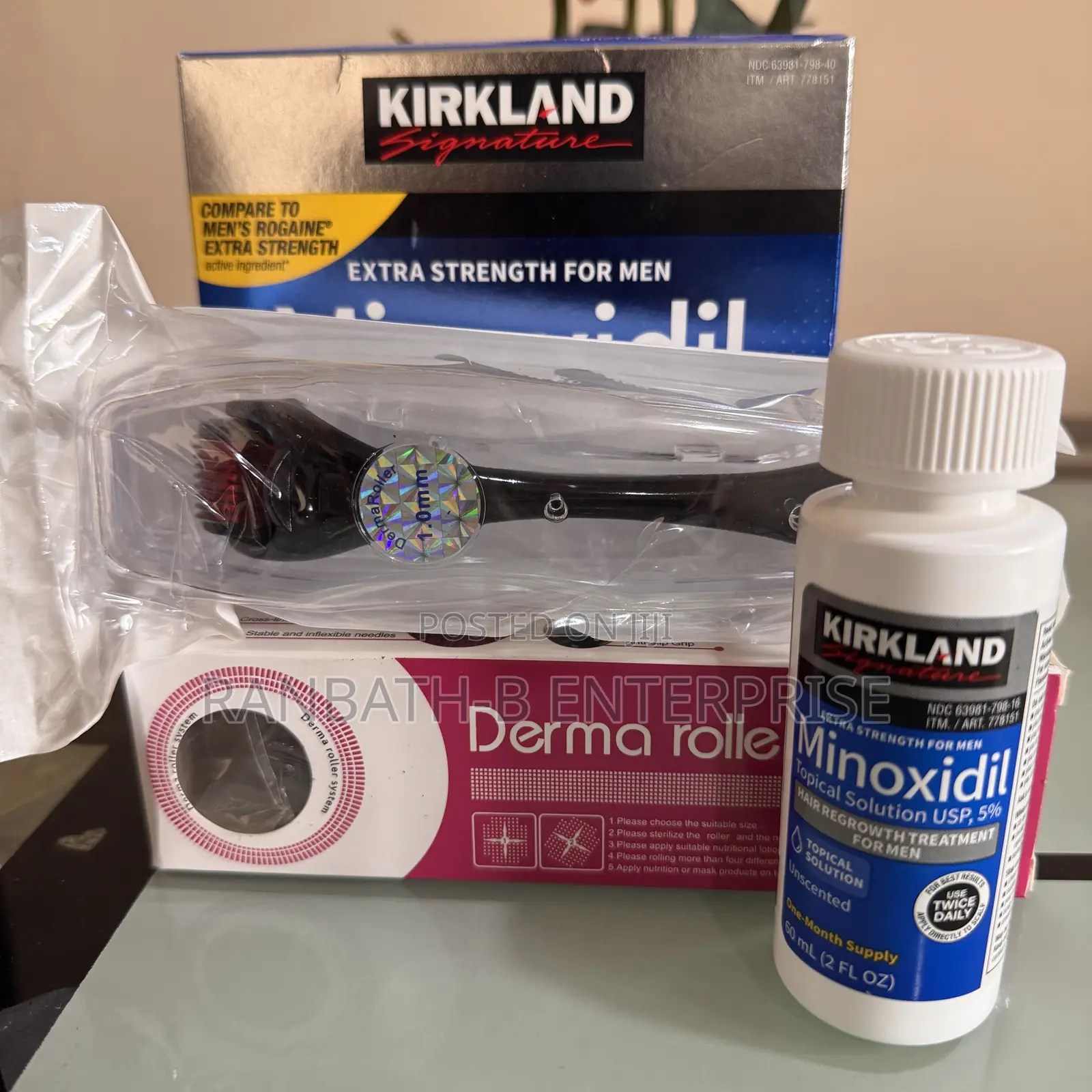 Roller System Plus 5% Minoxidil Liquid