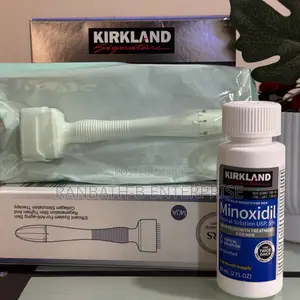 Adjustable Derma Stamp and Kirkland Liquid Combo