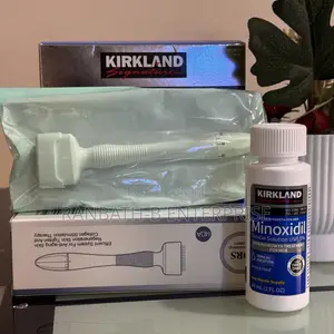 5% Minoxidil Kirkland Plus Adjustable Derma Stamp Combo