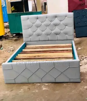 Gray Double Bedframe ( Double)//  Luxurious And Durability