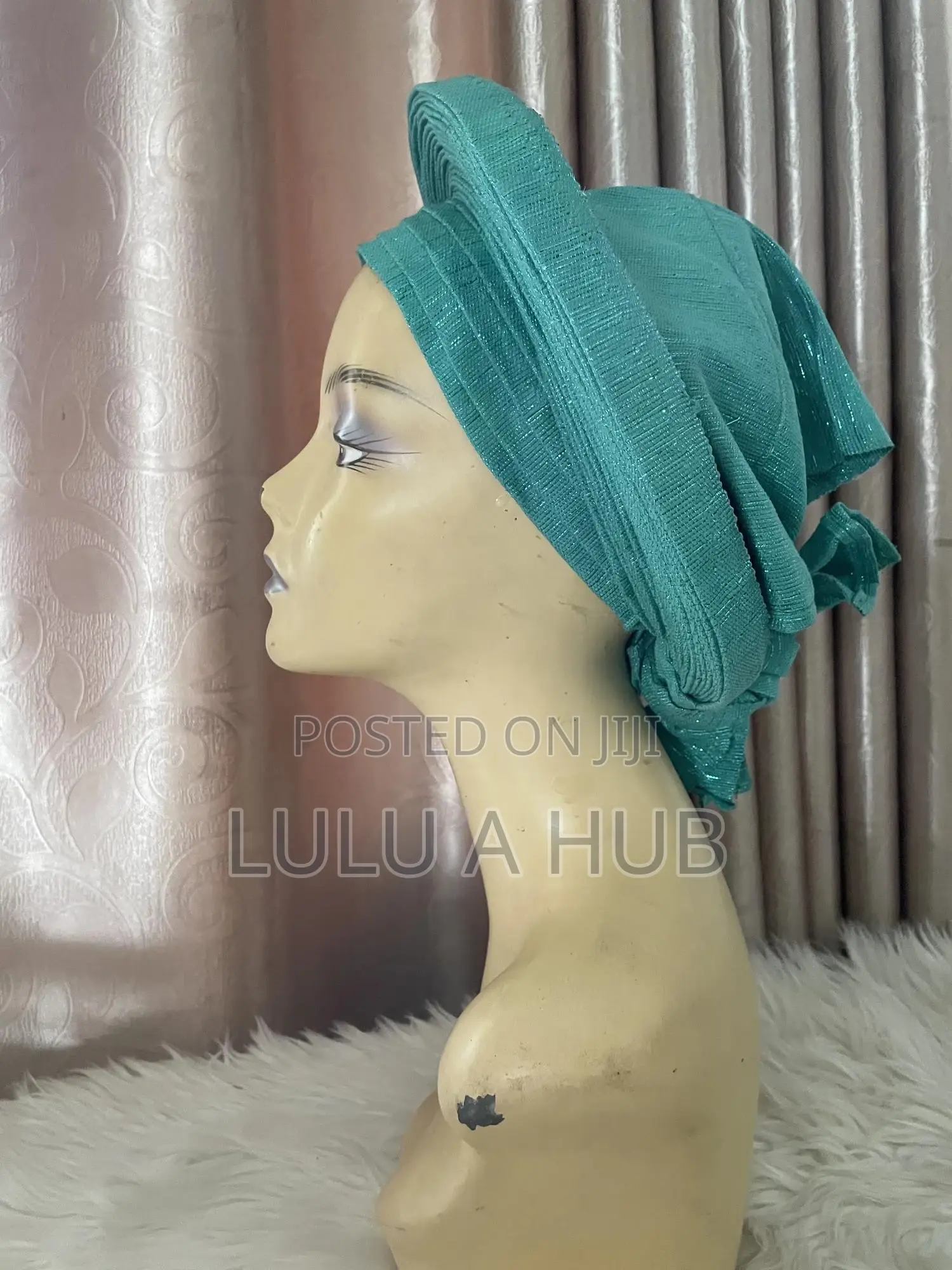 Green Autogele Head Wrap