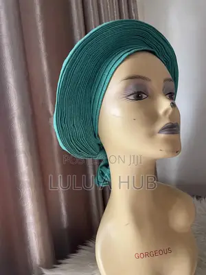 Green Autogele Head Wrap