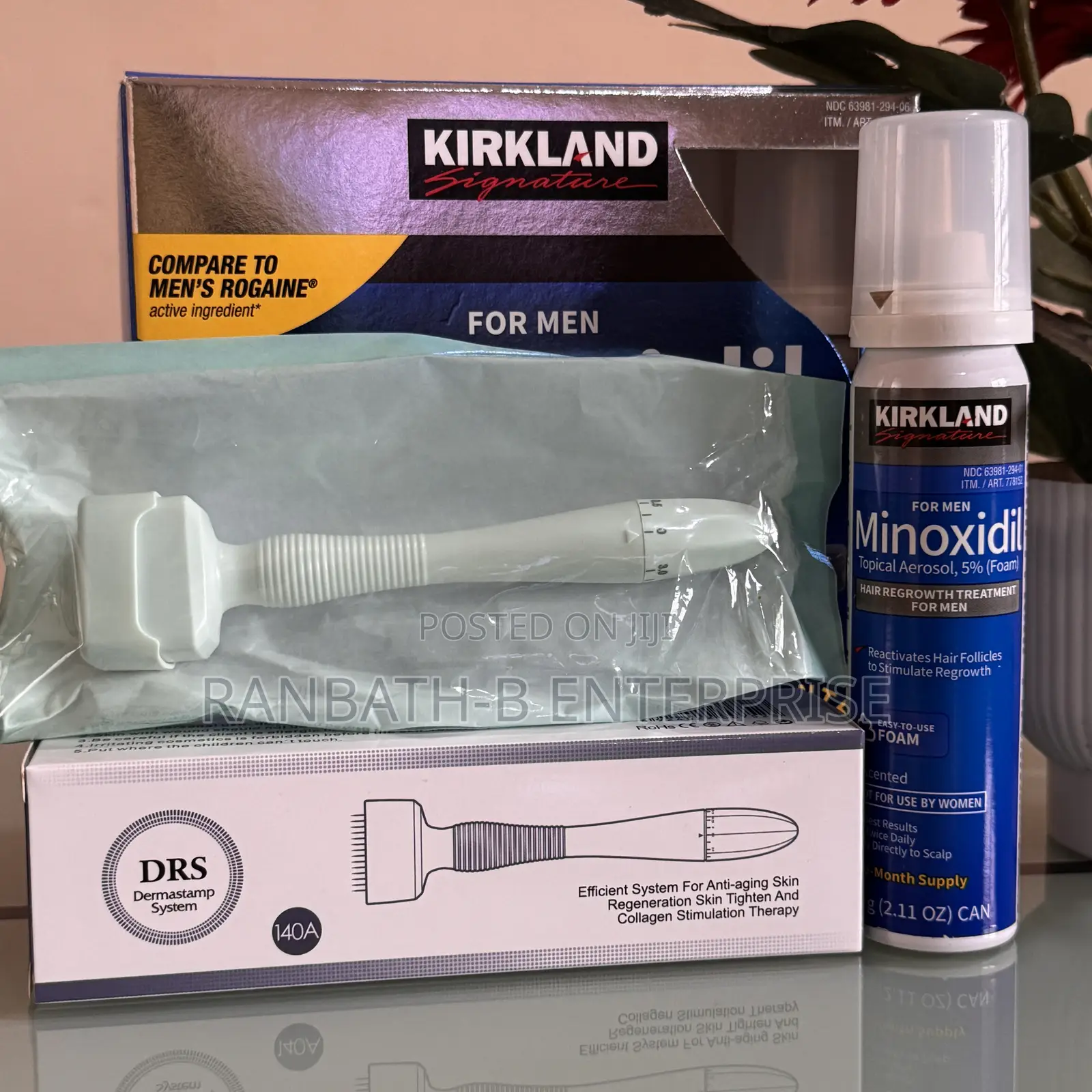 FOAM MINOXIDIL 5% Plus Adjustable Derma Stamp