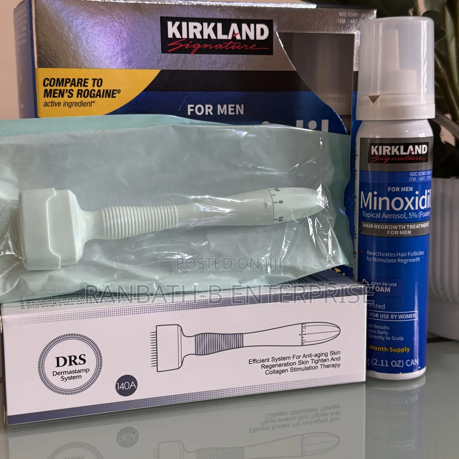 FOAM MINOXIDIL 5% Plus Adjustable Derma Stamp