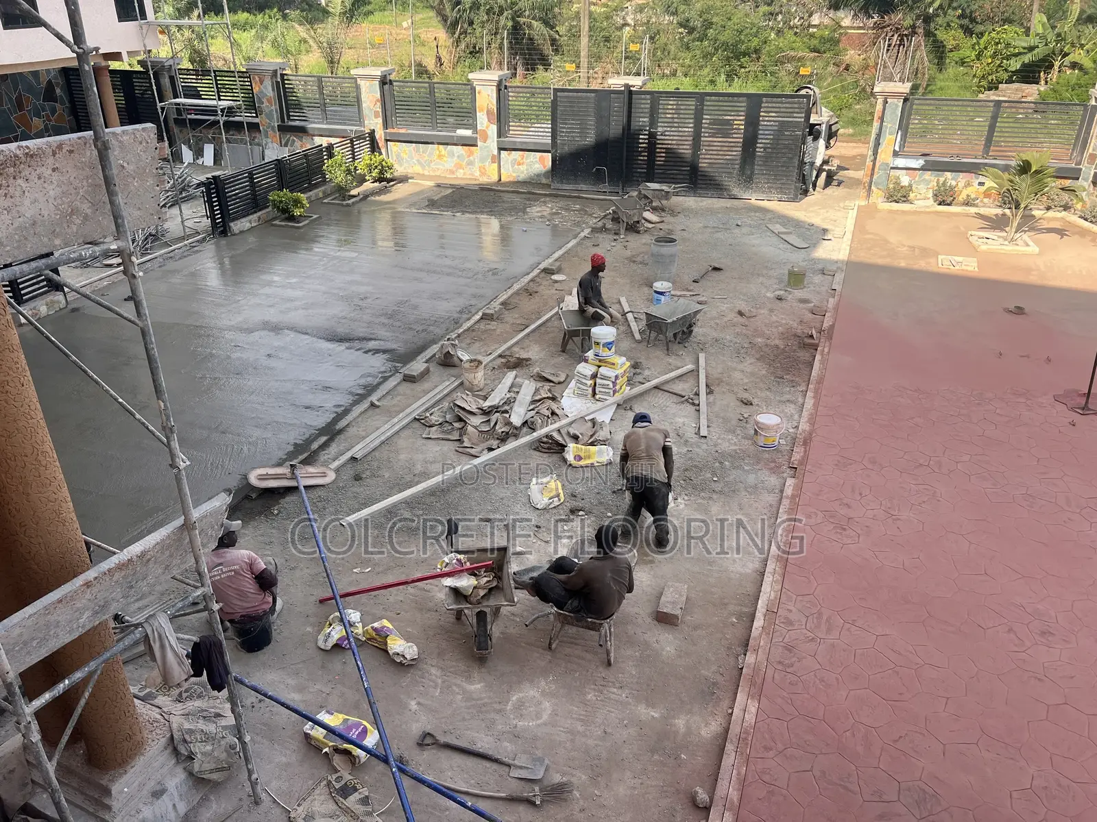 Modern Decorative Concrete Floor