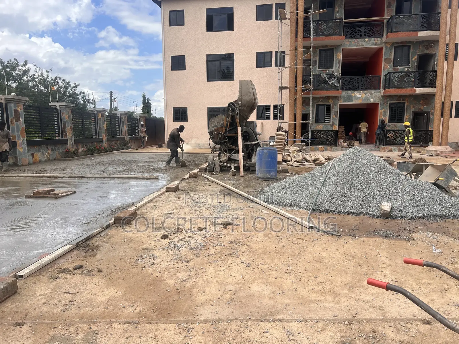 Modern Decorative Concrete Floor