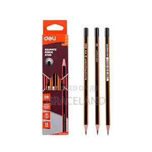 This Is Original Deli Pencil (12 Per a Box) 2B 12 Pieces