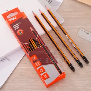This Is Original Deli Pencil (12 Per a Box) 2B 12 Pieces