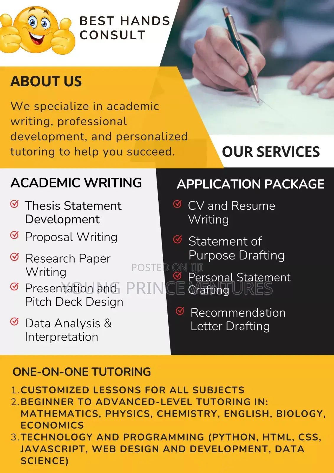 Expert Academic Writing, Career Support Tutoring Services