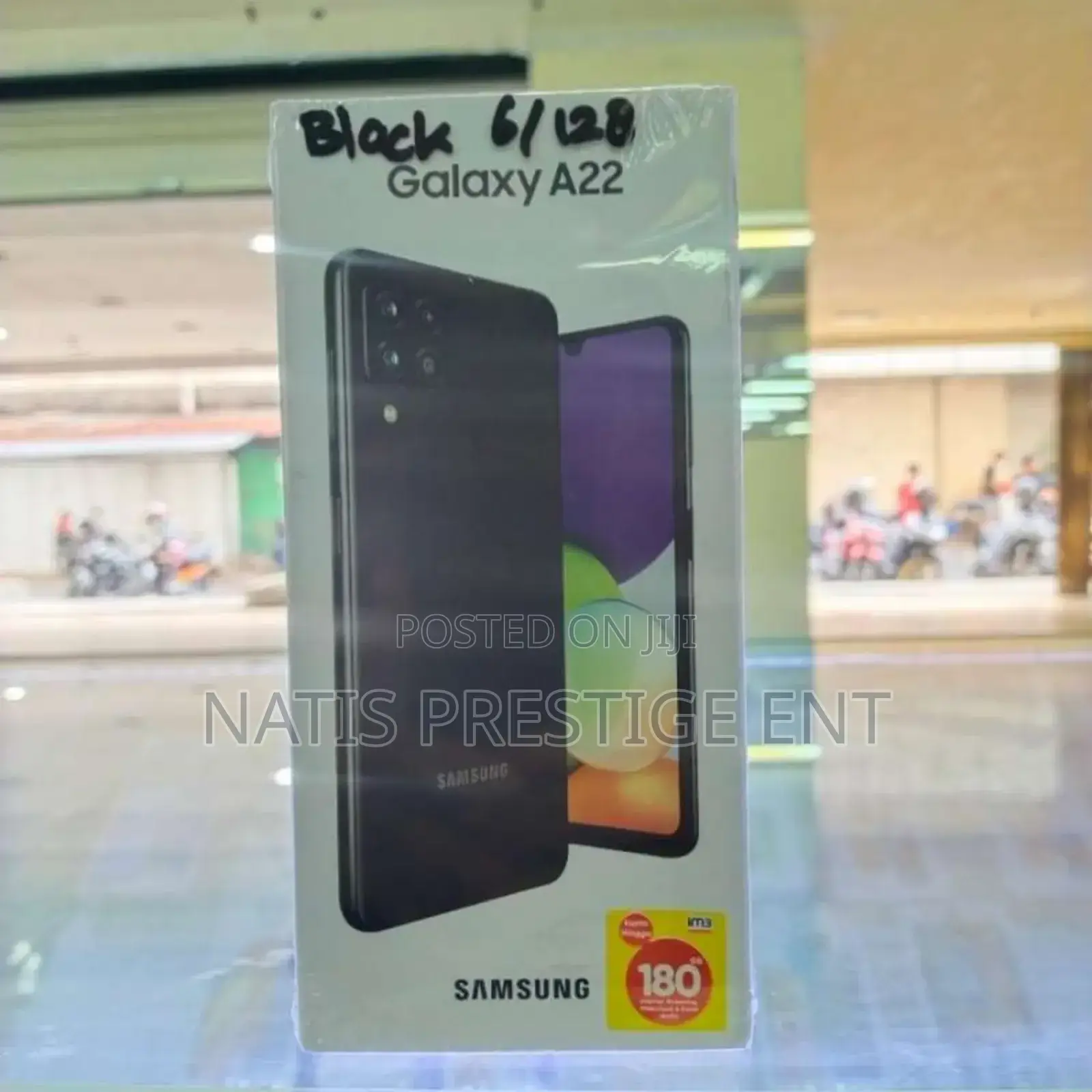 New Samsung Galaxy A22 128 GB Black