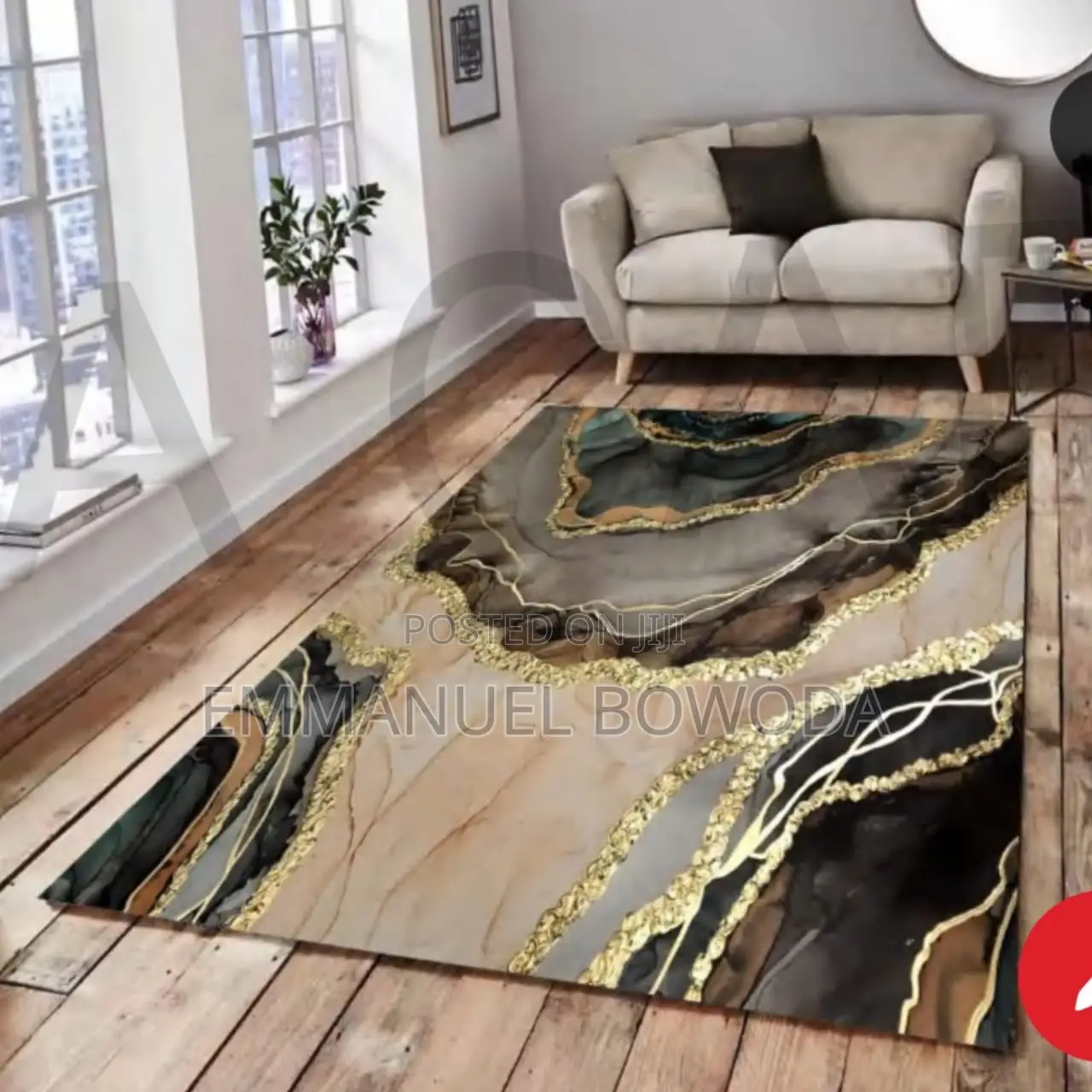 3D Center Carpet