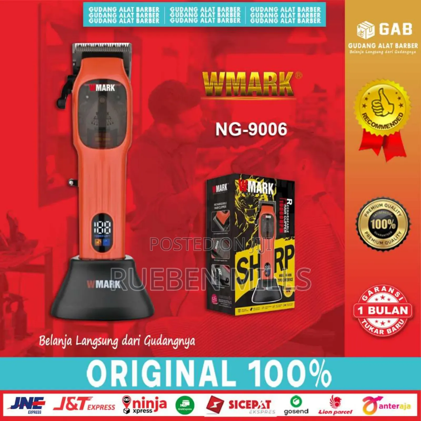 Wmark Ng-9006 10000rpm High Speed Barbering Shop Machine