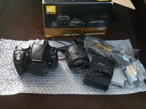 Nikon D3300 DSLR Camera (24.1mp, 3inch LCD)-black