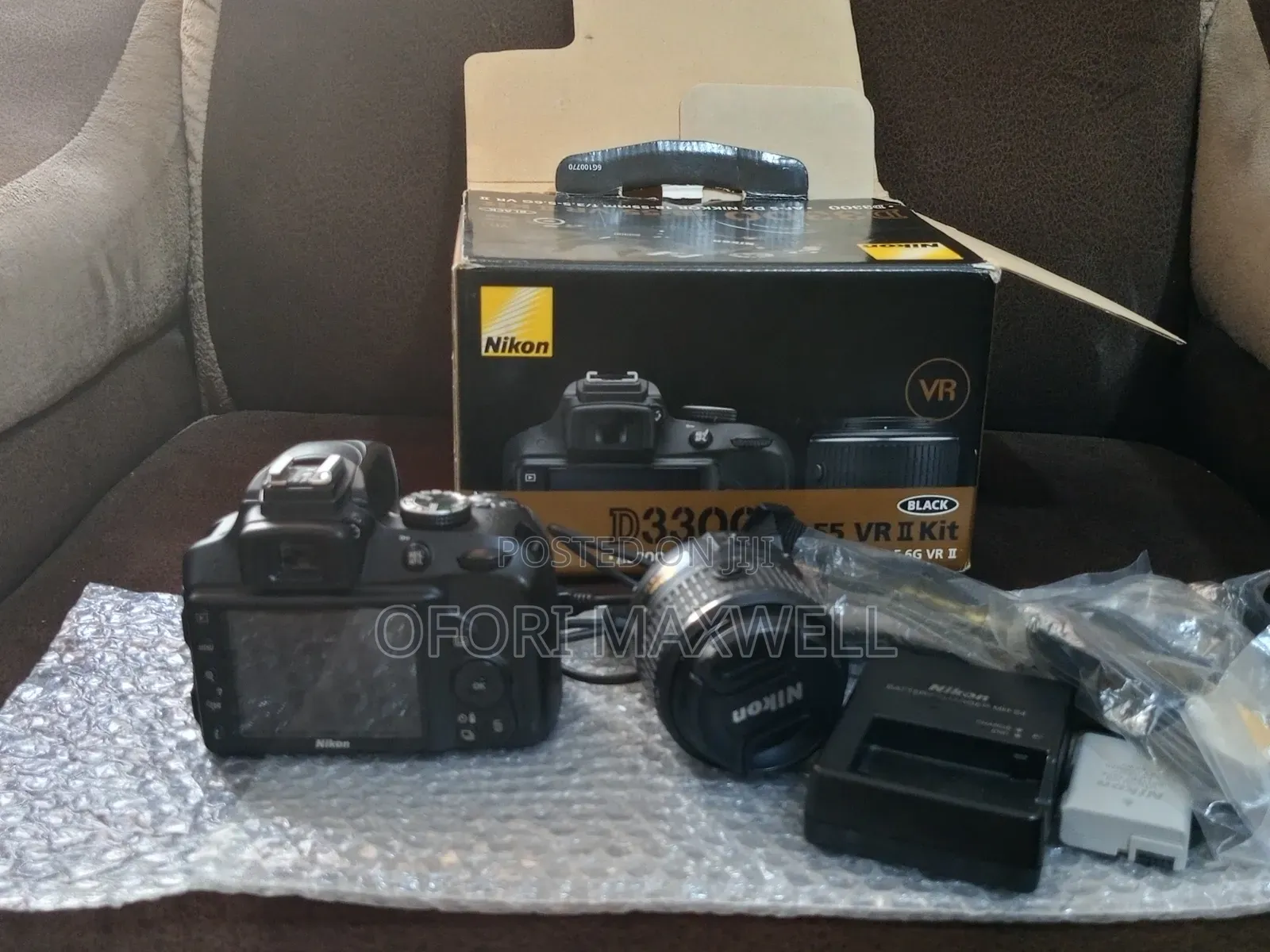 Nikon D3300 DSLR Camera (24.1mp, 3inch LCD)-black