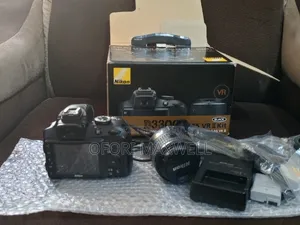 Nikon D3300 DSLR Camera (24.1mp, 3inch LCD)-black