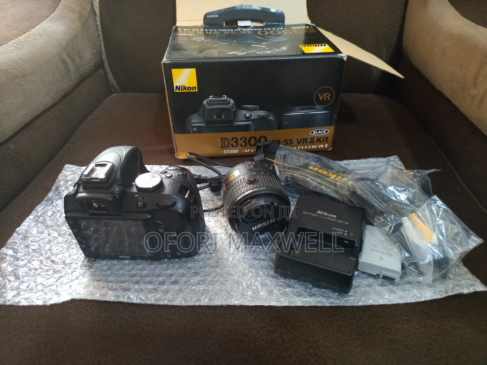 Nikon D3300 DSLR Camera (24.1mp, 3inch LCD)-black