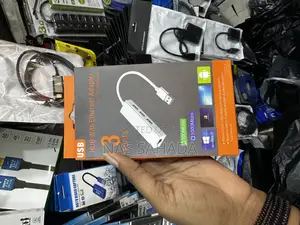 USB HUB 3port With Ethernet RJ45 Adapter