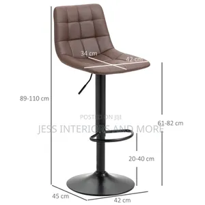 Adjustable Bar Stools (Set of 2 )