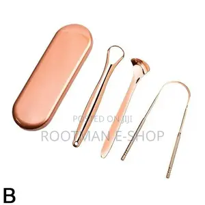 3 PCS Metal Tongue Scraper, Tongue Scrapers For Adults