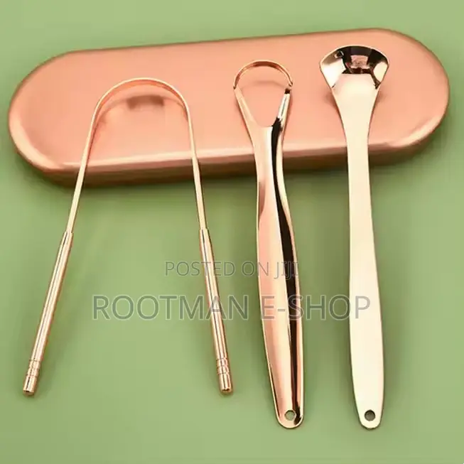 3 PCS Metal Tongue Scraper, Tongue Scrapers For Adults