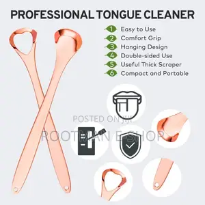 3 PCS Metal Tongue Scraper, Tongue Scrapers For Adults