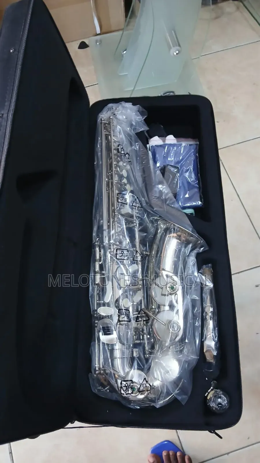 Yamaha Silver Alto Saxophone