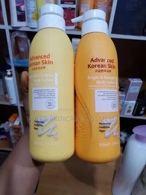 Advanced Korean Body Lotion And Shower Gel