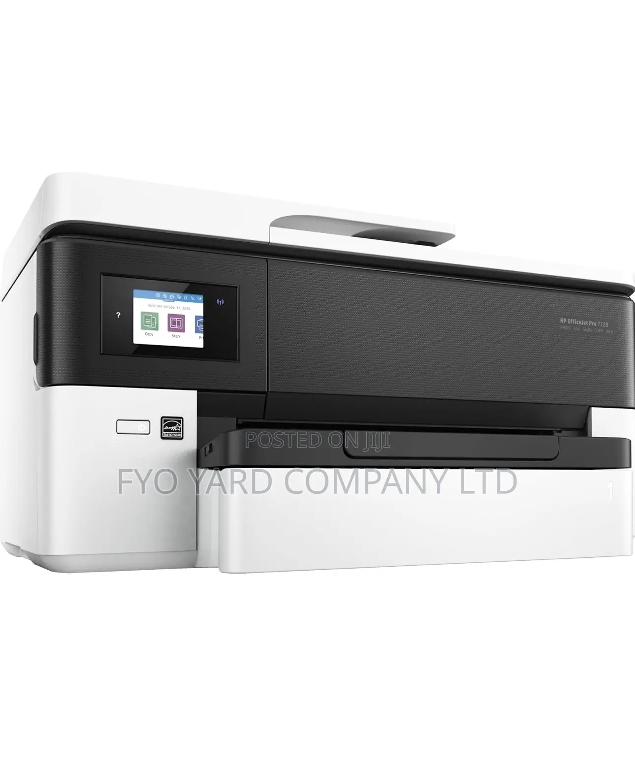 Original Hp Office Jet Pro Colored Clear Wireless Printer