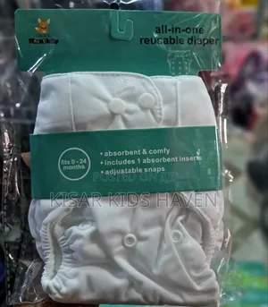 Reusable Baby Diapers, Size 0 to 24 Months ( Price for 1)