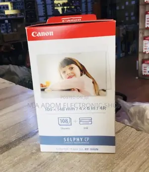 Shop Canon RP-108 Colour Ink + 100 X 148 Mm Paper Set