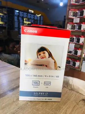 Shop Original Canon RP-108 Colour Ink+ 100x 148 Mm Paper Set