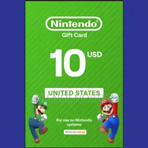 $10 Nintendo Gift Card