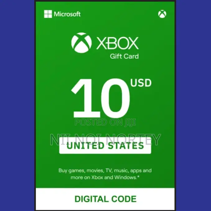 $10 Xbox Gift Card