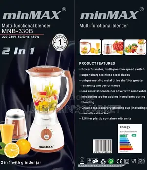 Minimax 2 in 1 Blender