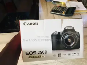 Unique in Box CANON EOS 250D 24.2mp Digital SLR Camera 