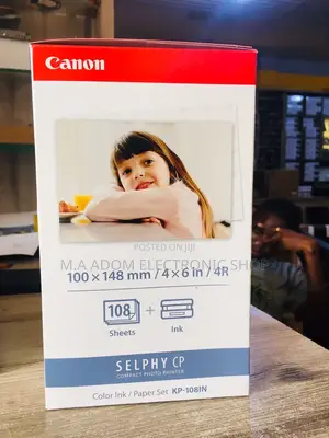 Canon 100x148mm Ink Paper Set: Print Stunning Photos