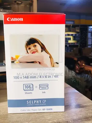 Canon 100x148mm Ink Paper Set:Sharp Details Stunning Prints