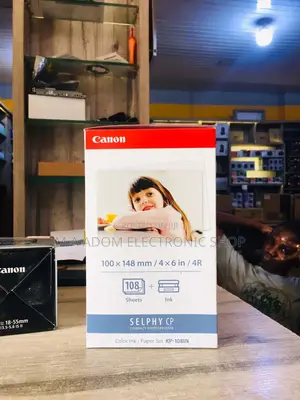 Canon 100x148mm Ink Paper Set: Bring Your Photos to Life