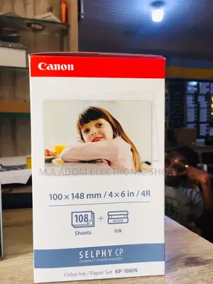 Canon 100x148mm Ink Paper:Vibrant Prints for Every Memory