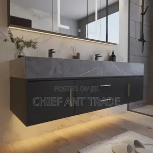 Double Cabinet Basin With Touchscreen Mirror. 120cm. Bt12050a