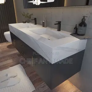 Double Cabinet Basin With Touchscreen Mirror. 120cm. Bt12050a