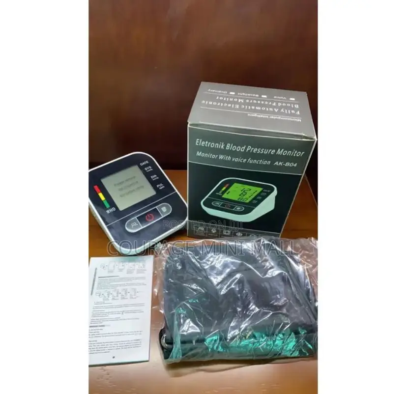 Digital Blood Pressure (Bp) Heartbeat Monitor Meter