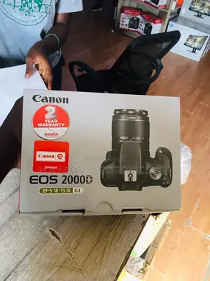 Capture Your World: Canon EOS 2000D With 18-55mm Lens