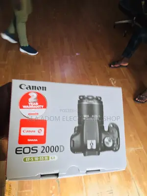 Your First DSLR - Affordable Quality: EOS 2000D 18-55mm Lens