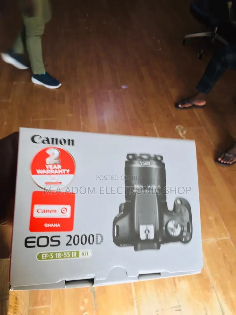 Your First DSLR - Affordable Quality: EOS 2000D 18-55mm Lens
